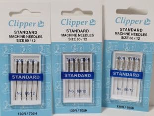 0 75191 Standard machine needles size 80/12