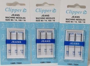 0 75261 Jeans machine needles assorted