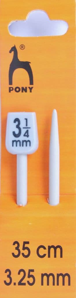 0   Classic: Knitting Pins: Single Ended: 35cm - Choice of Sizes