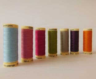 04 100m 2T100 Gutermann Sew-All Thread - Colours 300 - 399