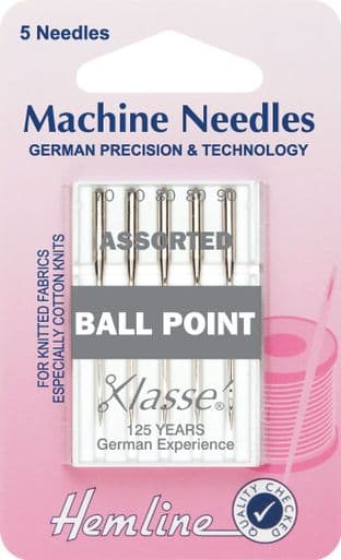 0H101.99 Ball Point Machine Needles: Mixed