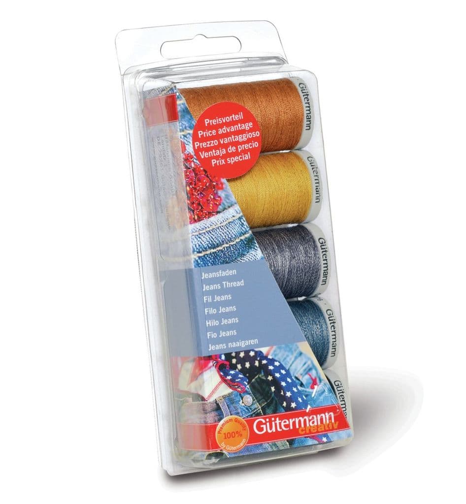 Multi-Colour 200m Gutermann Thread Set 