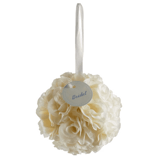 B1803 Rose Kissing Ball: 15cm - Choice of Colour