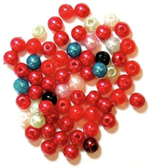 CF01\354 Pearls: 4mm: 5 Packs of 7g - Full Colour Range