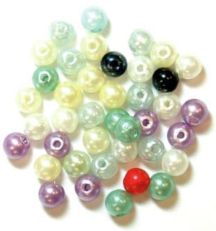 CF01\355 Pearls: 5mm: 5 Packs of 7g - Full Colour Range