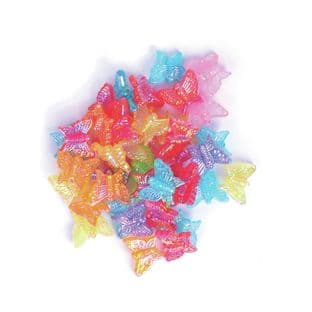 CF184 Butterfly Beads: 5 Packs of 15g
