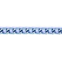 Chain: Aluminium Faceted: 4 Links/Inch: 10m x 6mm - Full Colour Range