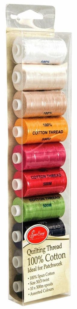 ET10 Quilter's Thread Pack 10 x 500m