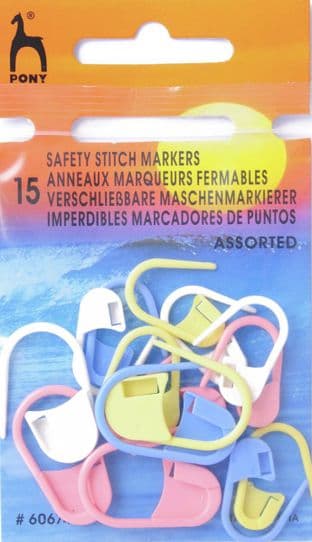 P60674 Safety Stitch Markers: Assorted