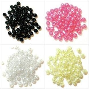 Pearls: 5mm: Full Colour Range - Choice of Pack Size