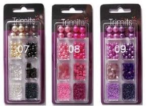 Beads: Creative Bead Kit: Full Colour Range 3 Packs