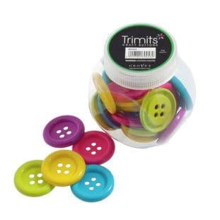 BP025 Jar of Craft Buttons: Jumbo: Pack of 3