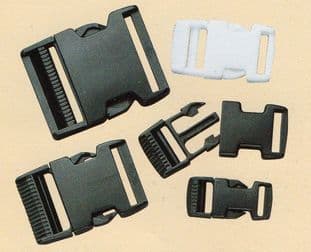 CN900 Plastic Slide Release Buckle: Choice of Size (1)