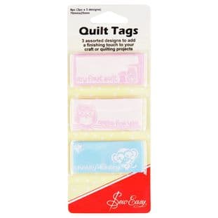 ER991 Sew Easy Quilt Tags: Baby
