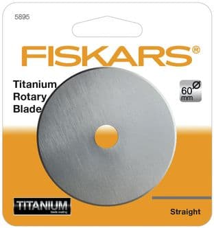 F5895 Rotary Blade: Titanium: Straight Cutting: 60mm