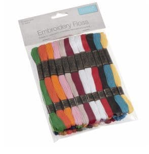 Floss 1Stranded Cotton Bright Colours: