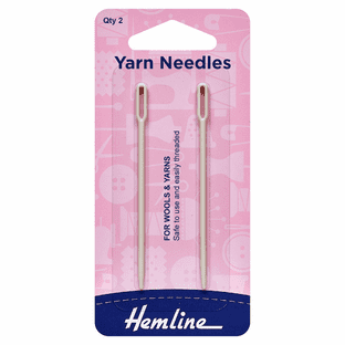 H211 Wool & Yarn Needles: Plastic: 2pcs