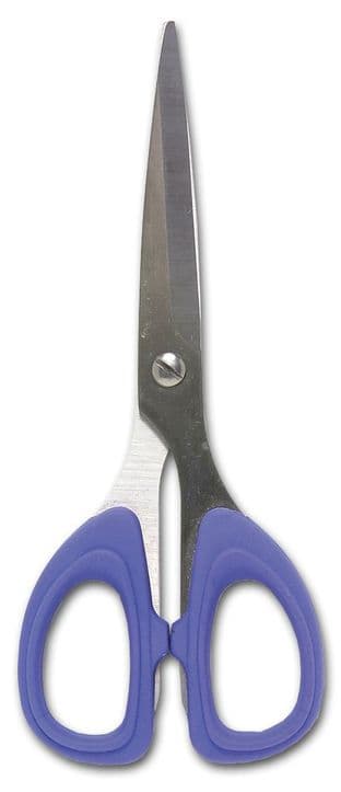 H382 Scissors: Hobby: Multi Cut: Soft Grip: 16.5cm/6.5in