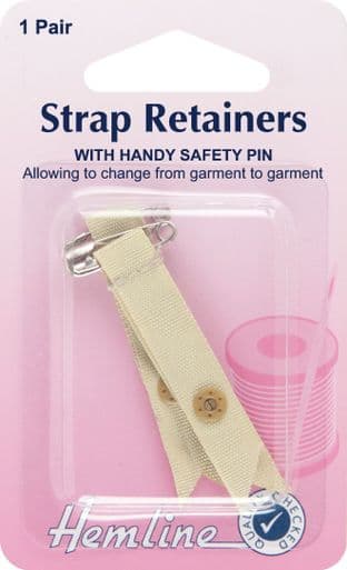 H788.S Shoulder Strap Retainer with Safety Pin: Skin