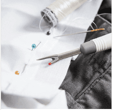 Hand Sewing  Needles- threaders- pens -un picks
