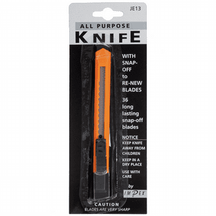 JE13 Knife: Snap-Off Blade