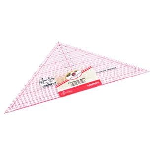 NL4172 Quilting Rule: 90 Degree Triangle: 7.5 x 15.5 inch