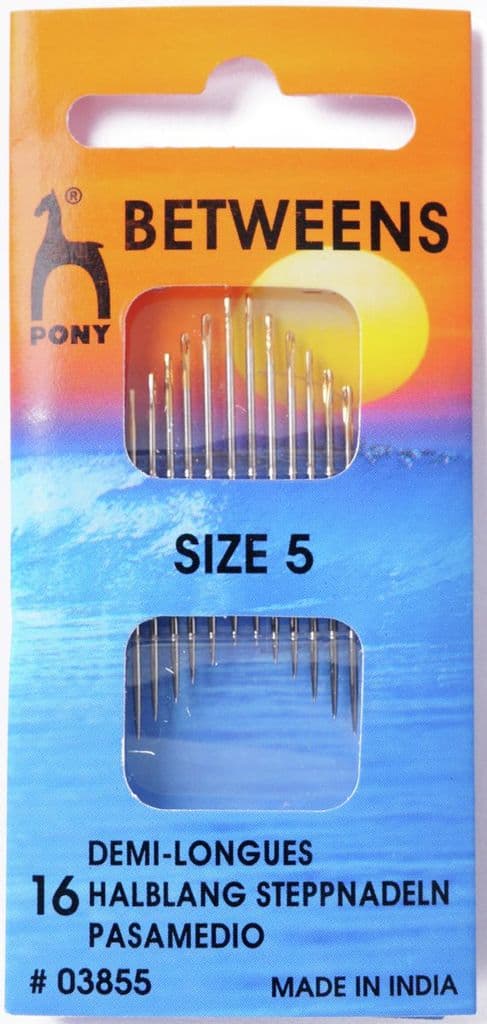 Size 6 p03856 Betweens Hand Sewing Needles Pony 