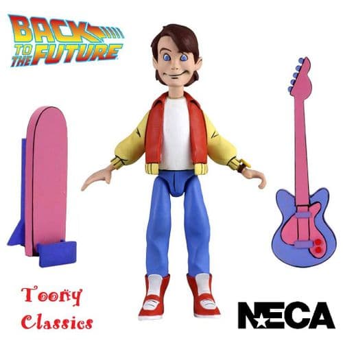 BACK TO THE FUTURE TOONY CLASSICS 6" MARTY MCFLY ACTION FIGURE FROM NECA