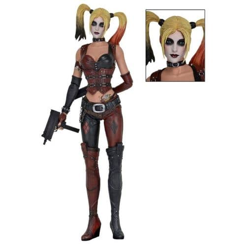 BATMAN ARKHAM CITY 1:4 SCALE HARLEY QUINN ACTION FIGURE FROM NECA