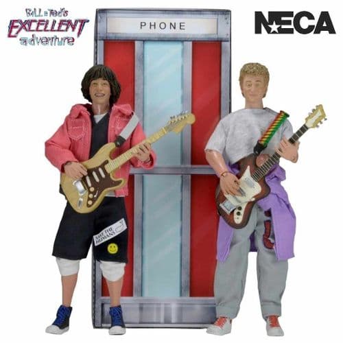 BILL AND TED’S EXCELLENT ADVENTURE WYLD STALLYNS CLOTHED ACTION FIGURES FROM NECA