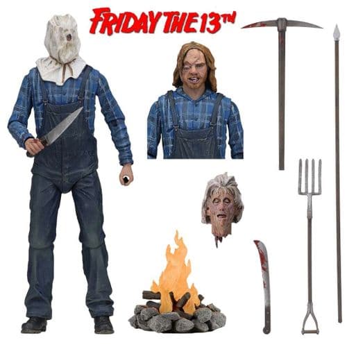 FRIDAY THE 13TH PART 2 ULTIMATE JASON 7" ACTION FIGURE FROM NECA
