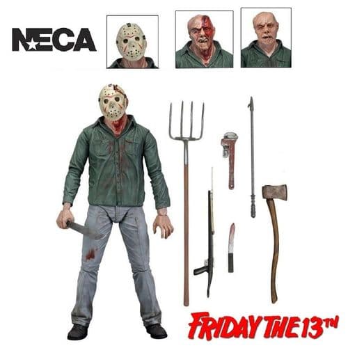 FRIDAY THE 13TH PART 3 ULTIMATE JASON 7" ACTION FIGURE FROM NECA