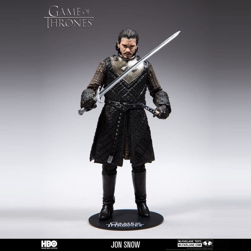 A Game of Thrones Jon Snow Custom Mini Action Figure W Affichage Case 344 version