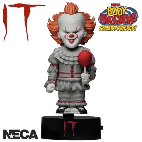 IT 2017 PENNYWISE SOLAR POWERED BODY KNOCKER FROM NECA