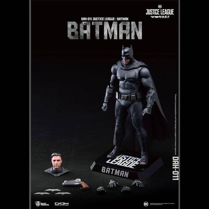 JUSTICE LEAGUE DYNAMIC 8CTION HEROES 1:9 BATMAN ACTION FIGURE FROM BEAST KINGDOM