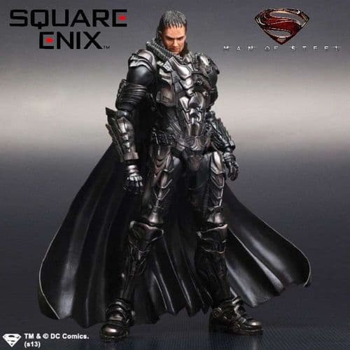 MAN OF STEEL PLAY ARTS KAI GENERAL ZOD ACTION FIGURE FROM SQUARE ENIX
