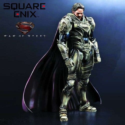 MAN OF STEEL PLAY ARTS KAI JOR-EL ACTION FIGURE FROM SQUARE ENIX