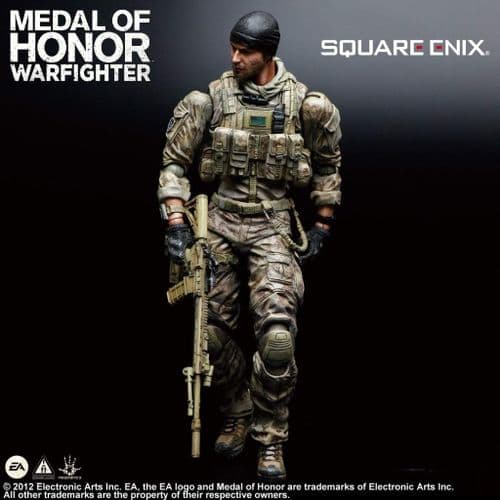 MEDAL OF HONOR WARFIGHTER PLAY ARTS KAI TOM PREACHER ACTION FIGURE FROM SQUARE ENIX