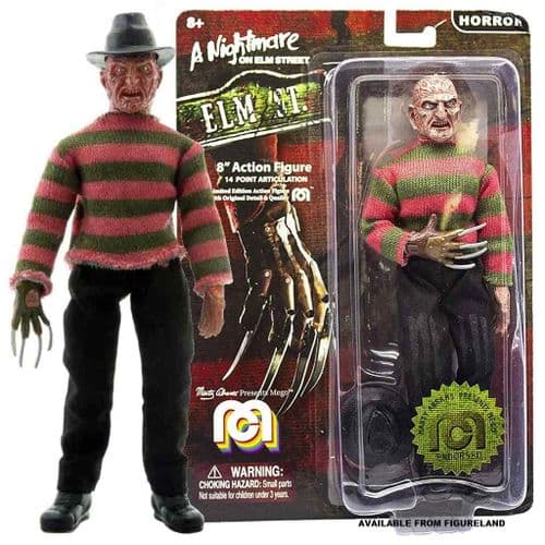 NIGHTMARE ON ELM STREET FREDDY KRUEGER 8" CLOTHED ACTION FIGURE FROM MEGO