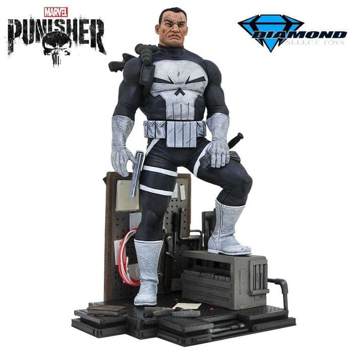 PUNISHER COMIC GALLERY PVC DIORAMA FROM DIAMOND SELECT TOYS