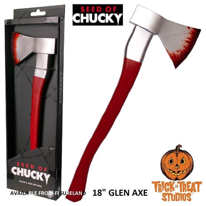 SEED OF CHUCKY GLEN AXE 1:1 SCALE PROP REPLICA FROM TRICK OR TREAT STUDIOS
