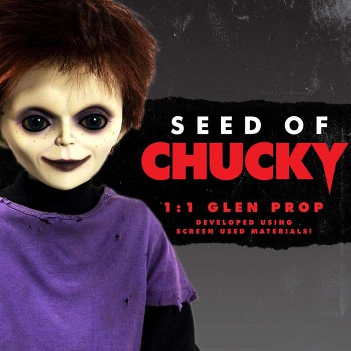 SEED OF CHUCKY PROP REPLICA 1:1 SCALE GLEN DOLL FROM TRICK OR TREAT STUDIOS