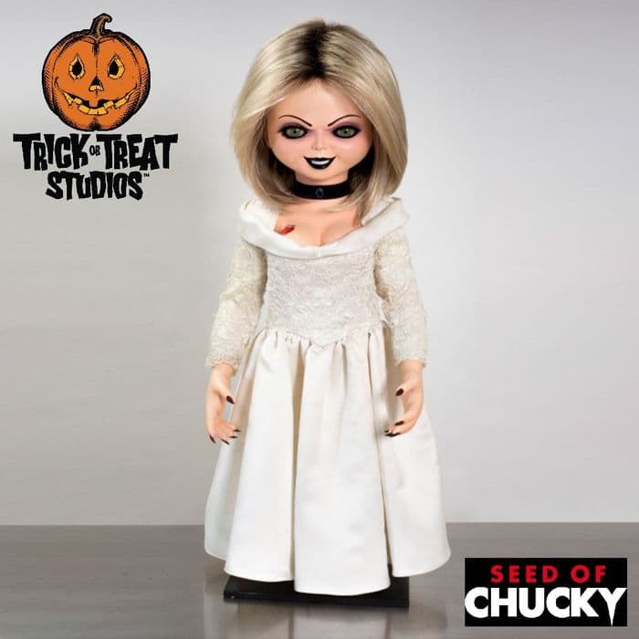 SEED OF CHUCKY PROP REPLICA 1:1 SCALE TIFFANY DOLL FROM TRICK OR TREAT STUDIOS