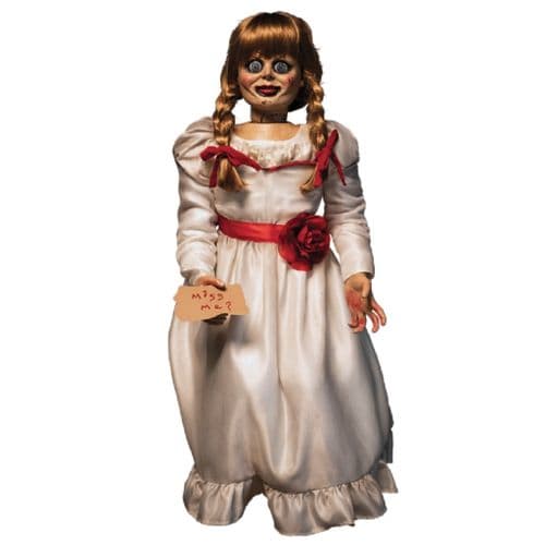 THE CONJURING ONE TO ONE SCALE ANNABELLE PROP REPLICA DOLL FROM TRICK OR TREAT STUDIOS