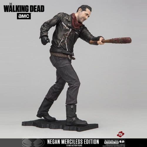 THE WALKING DEAD 10" NEGAN MERCILESS EDITION DELUXE FIGURE FROM MCFARLANE TOYS
