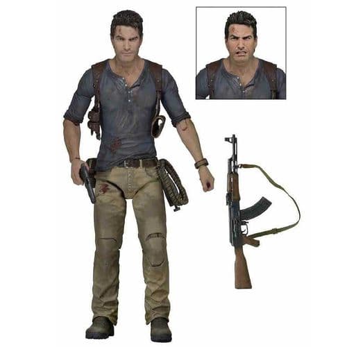 UNCHARTED 4 ULTIMATE NATHAN DRAKE 7" ACTION FIGURE FROM NECA